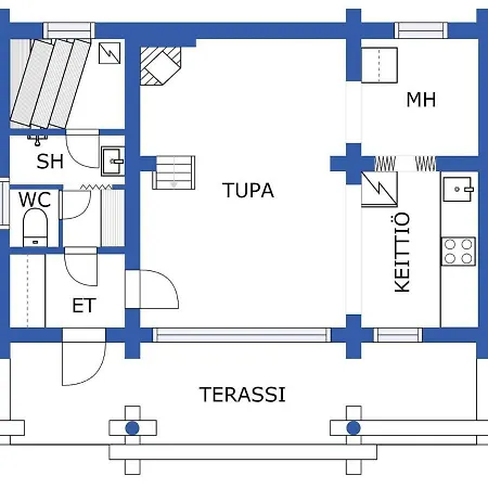 Alakitkajaervi- Takkusalmi By Interhome Holiday home Virta